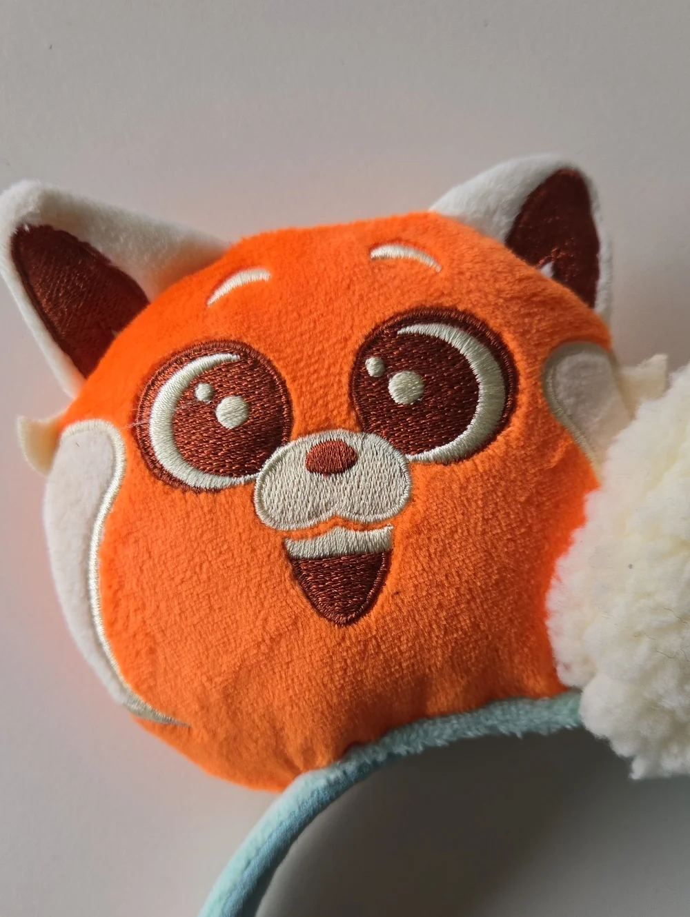 Disney Turning Red Plush Character Ear Headband for Kids - Orange & Cream - Picture 3 of 6